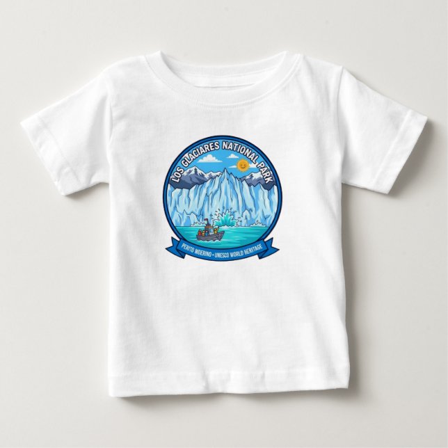 CAMISETA PARQUE NACIONAL LOS GLACIARES (Frente)