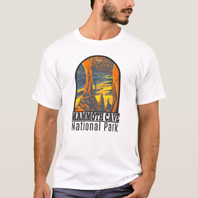 Camiseta Parque Nacional Mammoth Cave Kentucky (Frente)