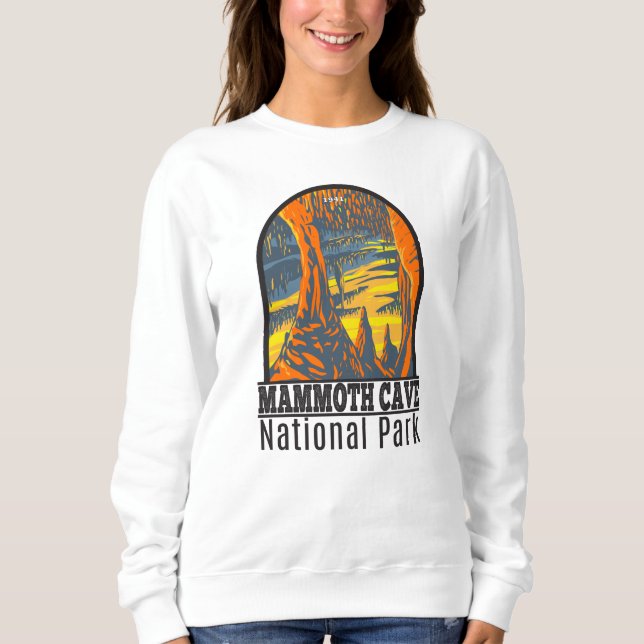 Camiseta Parque Nacional Mammoth Cave Kentucky (Frente)