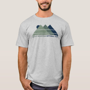 Camiseta Parque Nacional Montanha Sol da Montanha Rochosa