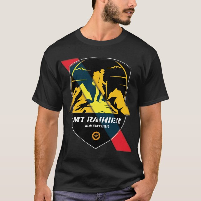 Camiseta Parque Nacional Mount Rainier   (Frente)
