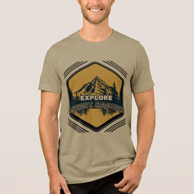 Camiseta Parque Nacional Mount Rainier   (Frente)