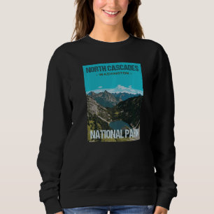 Camiseta Parque Nacional North Cascades Washington Poster