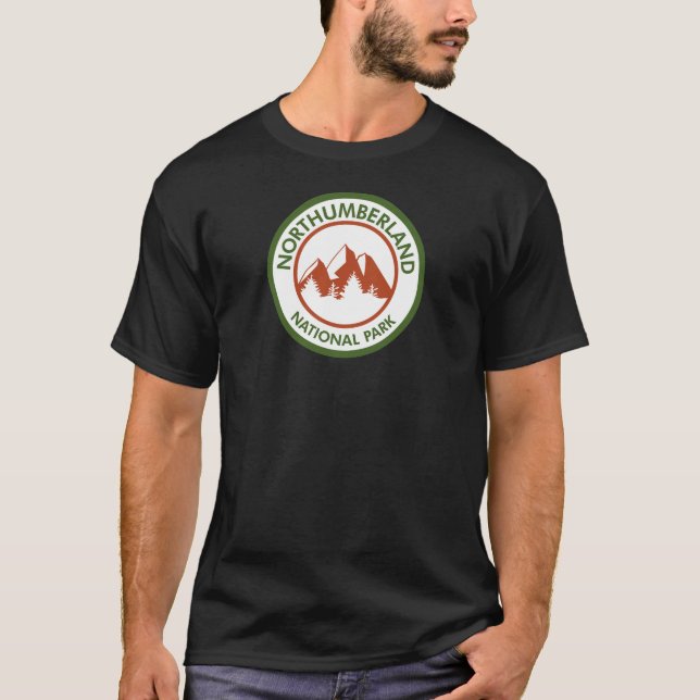Camiseta Parque Nacional Northumberland (Frente)