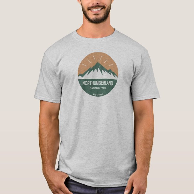 Camiseta Parque Nacional Northumberland (Frente)