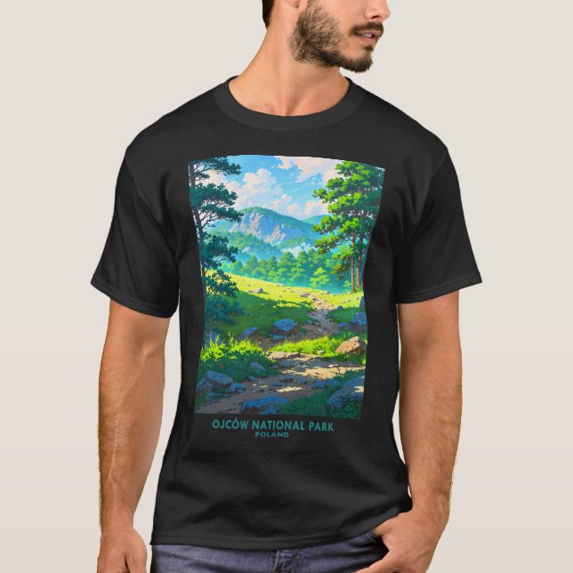 Camiseta Parque Nacional Ojcw Polônia (Frente)