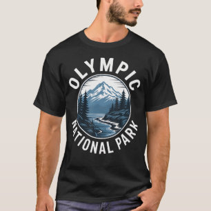 Camiseta Parque Nacional Olímpico Natureza Atividades ao Ar