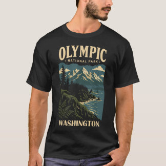 Camiseta Parque Nacional Olímpico Washington