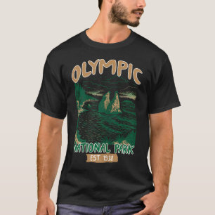Camiseta Parque Nacional Olímpico Washington Viagens Nature