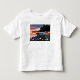 Camiseta Parque Nacional Olympic   Estado de Washington