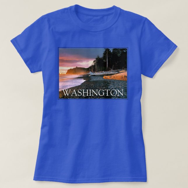 Camiseta Parque Nacional Olympic | Estado de Washington (Frente do Design)