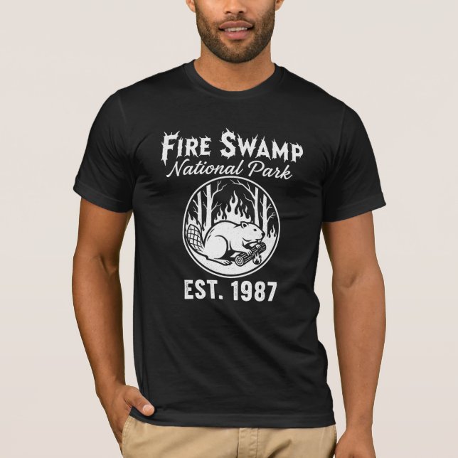 Camiseta Parque Nacional Pântano de Fogo 1987 (Frente)