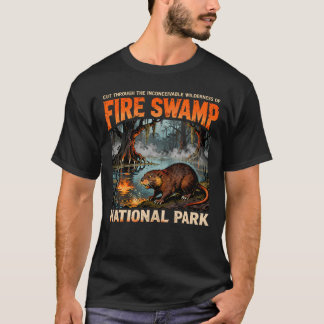Camiseta Parque Nacional Pântano de Fogo Vida Selvagem de C