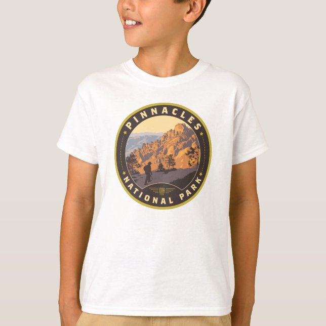 Camiseta Parque Nacional Pinnacle (Frente)