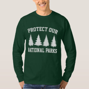 Camiseta Parque Nacional Proteja os nossos Parques Nacionai