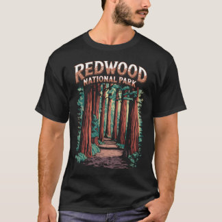 Camiseta Parque Nacional Redwood Vintage
