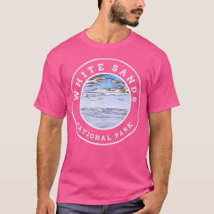 Camiseta Parque Nacional Retro White Sands Novo México Cami