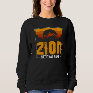 Camiseta Parque Nacional Retro Zion EUA Aventura Vintage Ut