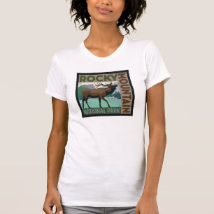 Camiseta Parque Nacional Rocky Mountain   Elk