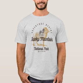 Camiseta Parque Nacional Rocky Mountain em Bighorn