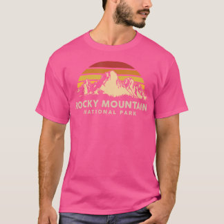 Camiseta Parque Nacional Rocky Mountain Souvenir Hiking Cam