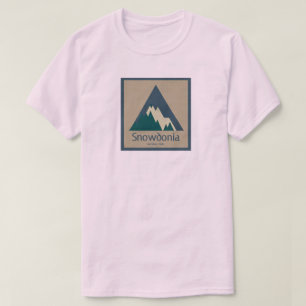 Camiseta Parque Nacional Rústico de Snowdonia