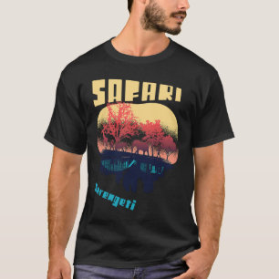 Camiseta Parque Nacional Safari Serengeti África Tanzânia G