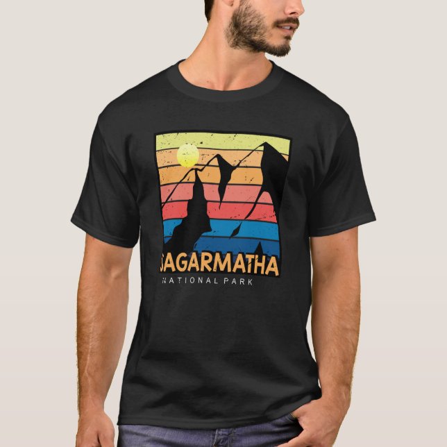 Camiseta Parque Nacional Sagarmatha Everest Tibete Nepal 19 (Frente)