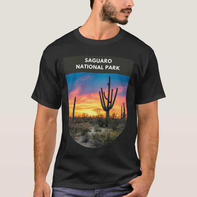 Camiseta Parque Nacional Saguaro - Arizona (Frente)