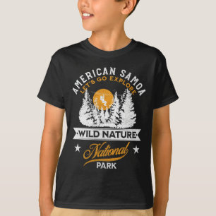 Camiseta Parque Nacional Samoa Americano