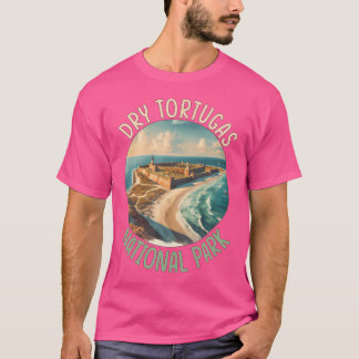 Camiseta Parque Nacional Seco de Tortugas, Flórida, ao larg