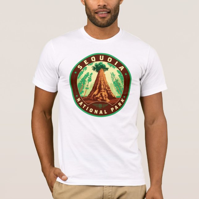 Camiseta Parque Nacional Sequoia (Frente)