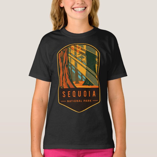 Camiseta Parque Nacional Sequoia (Frente)