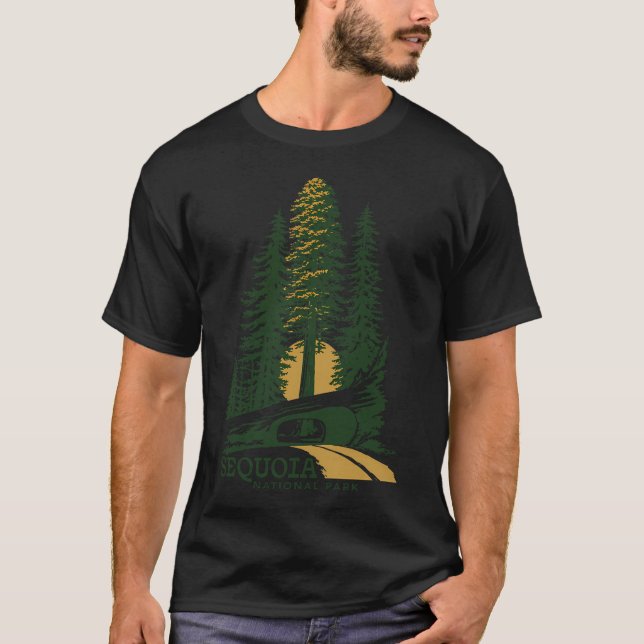 Camiseta Parque Nacional Sequoia (Frente)