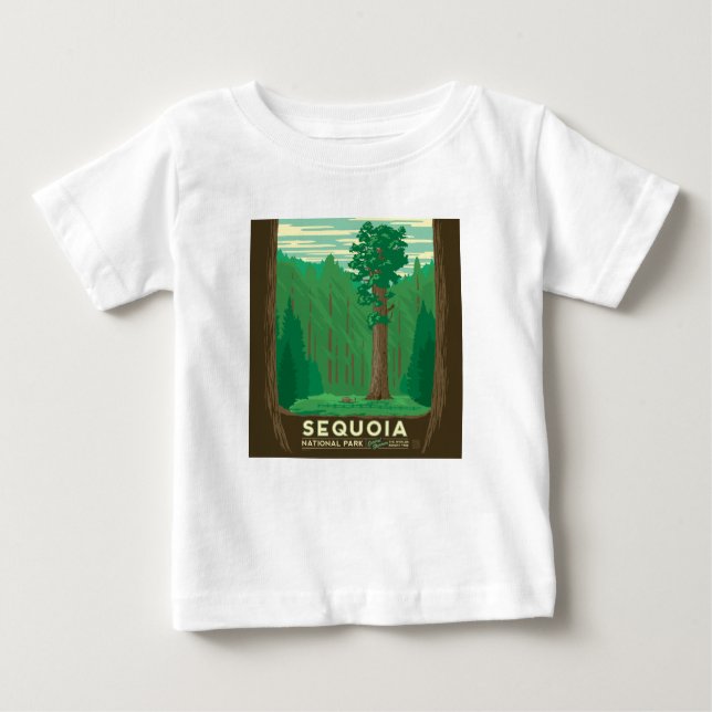 Camiseta Parque Nacional Sequoia (Frente)