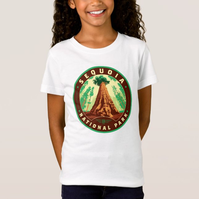 Camiseta Parque Nacional Sequoia (Frente)