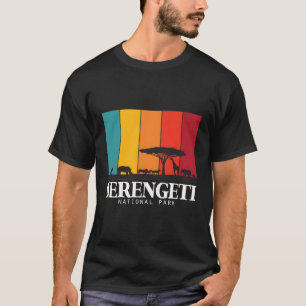 Camiseta Parque Nacional Serengeti Cinco Grandes África Saf