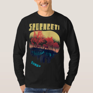 Camiseta Parque Nacional Serengeti Kenya Safari Africa Big 