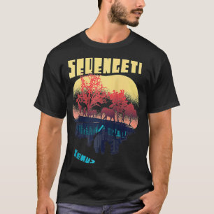 Camiseta Parque Nacional Serengeti Kenya Safari Africa Big