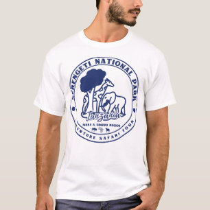 Camiseta Parque Nacional Serengeti Tanzânia Safari Mara Sim
