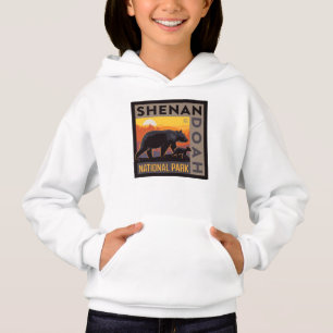 Camiseta Parque Nacional Shenandoah Urso mamário e Cubos