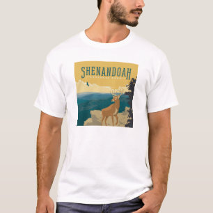Camiseta Parque Nacional Shenandoah   Veado