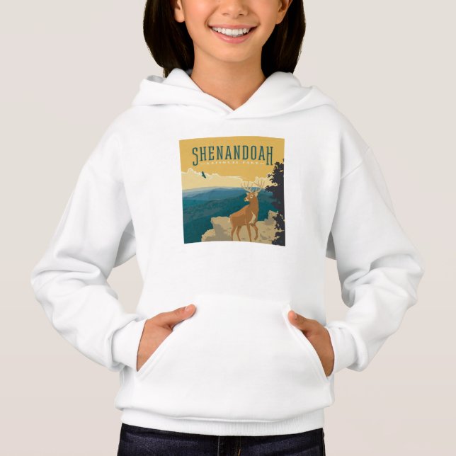 Camiseta Parque Nacional Shenandoah | Veado (Frente)
