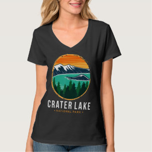 Camiseta Parque Nacional, Souvenir Crater Lake Mountain Hik