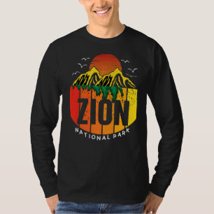 Camiseta Parque Nacional Souvenir Utah Zion Hiking Nature C