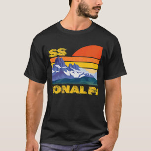 Camiseta Parque Nacional Suíço Alpes Souvenir Engadin Retro