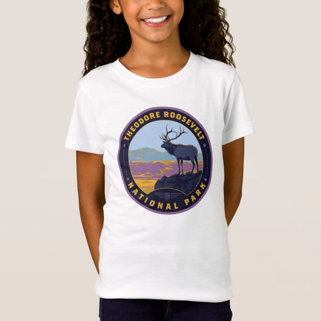 Camiseta Parque Nacional Theodore Roosevelt (Frente)