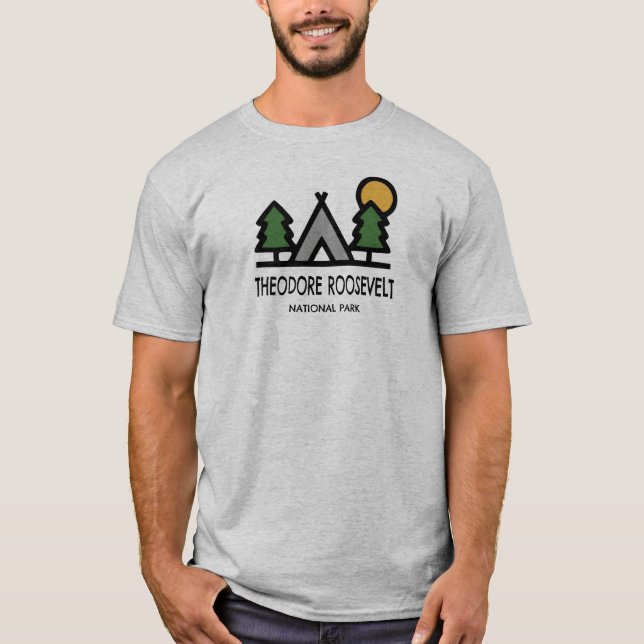 Camiseta Parque Nacional Theodore Roosevelt (Frente)