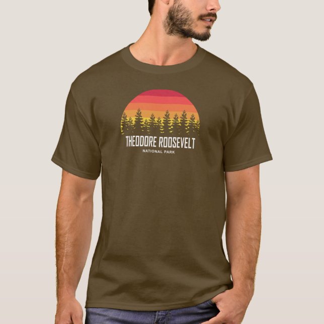 Camiseta Parque Nacional Theodore Roosevelt (Frente)