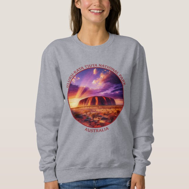 Camiseta Parque Nacional Uluru-Kata Tjuta, Austrália (Frente)